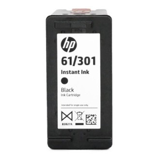 Rachat cartouche encre HP 61/301 Noir Instant Ink Large - B3B27A vide