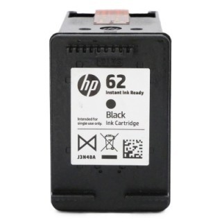Rachat cartouche encre HP 62 Noir Setup, Setup H et Instant ink J3N47A / M0J06A / N9J42A / N9J44A vide