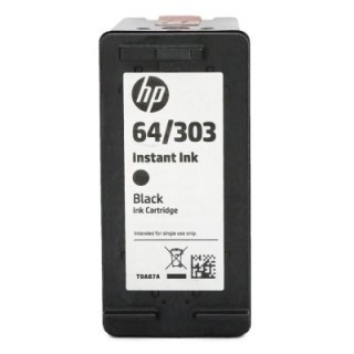 Rachat cartouche encre HP 64/303 Noir Instant ink Large - T0A87A vide