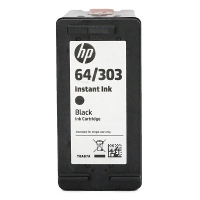 Rachat cartouche encre HP 64/303 Noir Instant ink Large - T0A87A vide