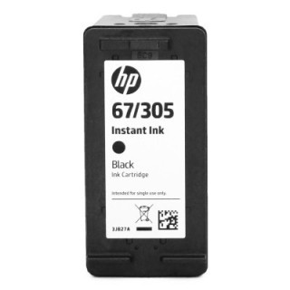 Rachat cartouche encre HP 67/305 Noir Instant ink Large - 3JB27A vide