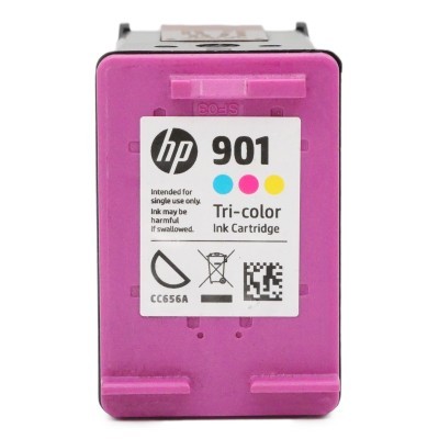 Rachat cartouche encre HP 901 Couleur - CC656AN vide