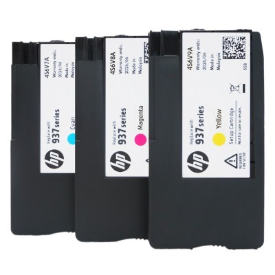 Rachat cartouche encre HP 937/937 Serie - 4S6W2NE, 4S6W3NE,4S6W4NE, 4S6W7NE, 4S6W8NE, 4S6W6NE, 4S6W7NE, 4S6W8NE vide