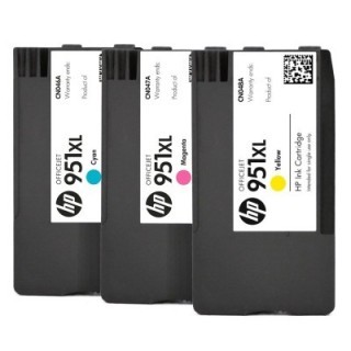 Rachat cartouche encre HP 951XL Couleur - CN046A / CN047A / CN048A vide
