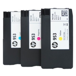 Rachat cartouche encre HP 953 Couleur - F6U12AE / F6U13AE / F6U14AE vide