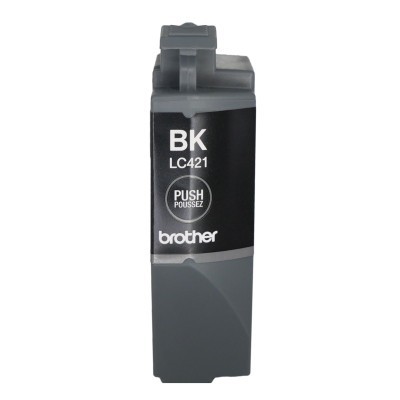 Rachat cartouche encre Brother - LC421BK Noir vide