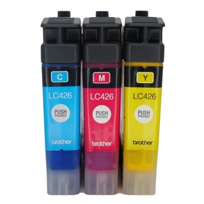 Rachat cartouche encre Brother - LC426C / LC426M / LC426Y vide