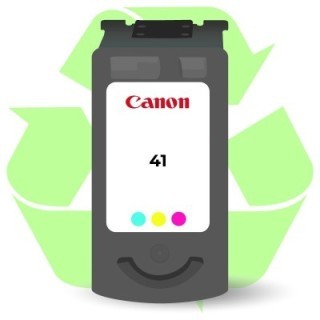 Rachat cartouche encre Canon CL 41 Couleur recyclée ou remanufacturée vide