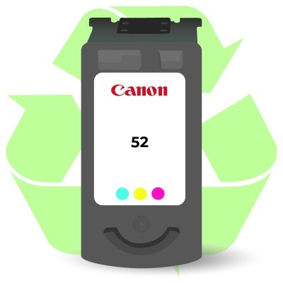 Rachat cartouche encre Canon CL 52 Couleur recyclée ou remanufacturée vide