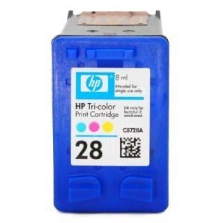 Rachat cartouche encre HP 28 Couleur - C8728A vide