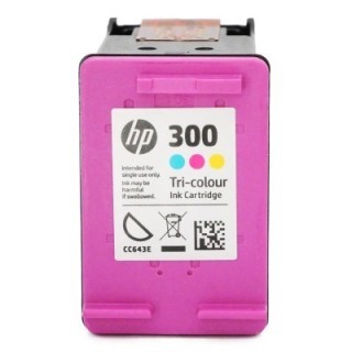 Rachat cartouche encre HP 300 Couleur - CC643EE vide