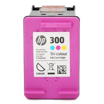 Rachat cartouche encre HP 300 Couleur - CC643EE vide