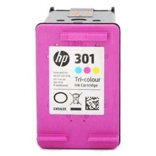 Rachat cartouche encre HP 301 Couleur - CH562E vide