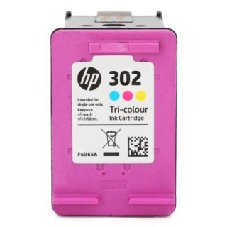 Rachat cartouche encre HP 302 Couleur - F6U65A / N9J09A vide