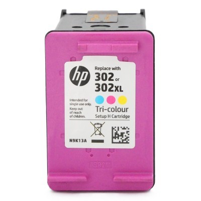 Rachat cartouche encre HP 302 Couleur Setup, Setup H et Instant ink N9K17A / N9J13A / N9J31A / J3N51A / N9K13A vide