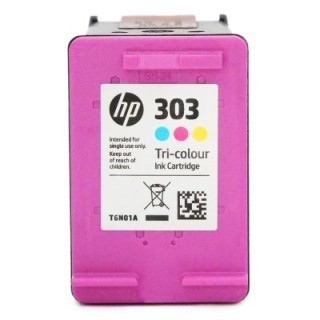 Rachat cartouche encre HP 303 Couleur - T6N01A vide
