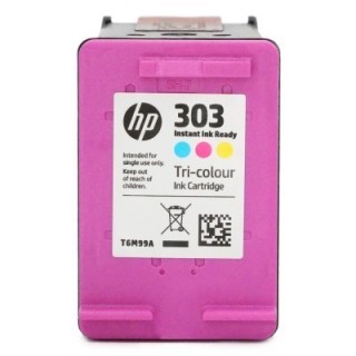Rachat cartouche encre HP 303 Couleur Setup, Setup H et Instant ink T6M97A / T6M99A / 1VV61A vide