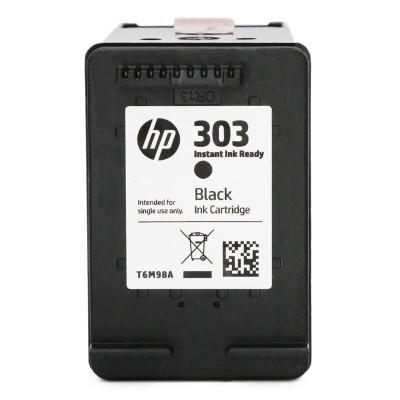 Rachat cartouche encre HP 303 Noir Setup, Setup H et Instant ink T6M98A / T6N00A / 1VV62A vide