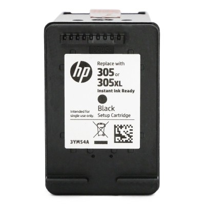 Rachat cartouche encre HP 305 Noir Setup, Setup H et Instant ink 3YM54A / 3YQ42A / 3YM83A / 3YM40A vide