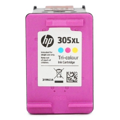 Rachat cartouche encre HP 305XL Couleur - 3YM63A vide