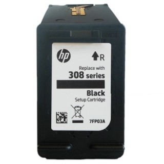 Rachat cartouche encre HP 308 Noir Setup, Instant Ink - 7FP03A vide