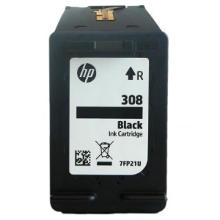 Rachat cartouche encre HP 308/308e Noir - 7FP21UE - 7FP22UE vide