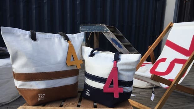 Marque de textile à partir de voile de bateau recyclée