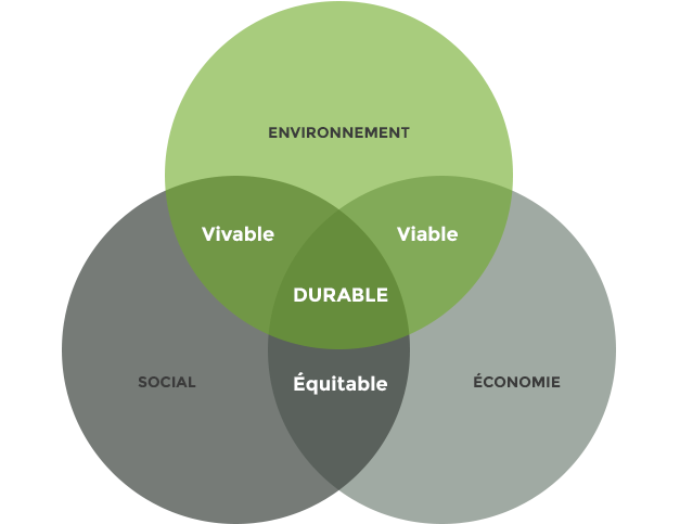 Les piliers du développement durable