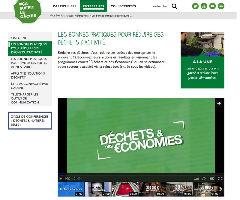réduction déchets entreprise