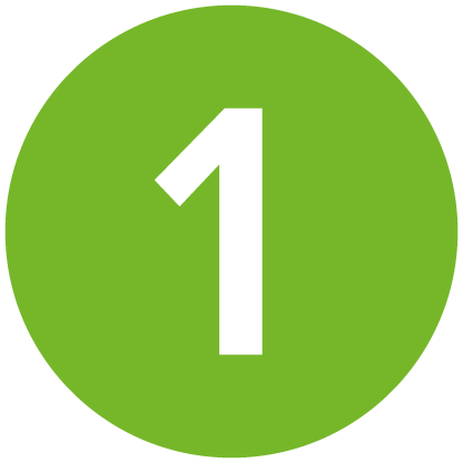Pictogramme de l'étape 1